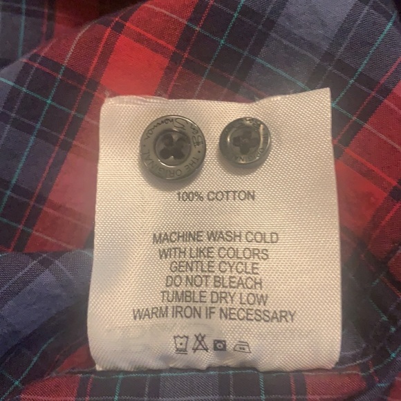 Men’s Medium Plaid button down Ben Sherman button-up - Picture 13 of 13